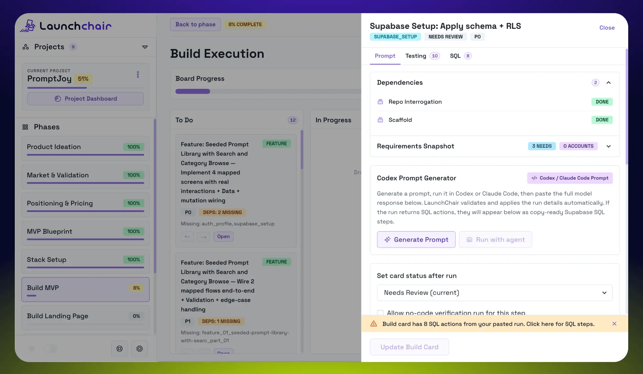 Screenshot 4 of LaunchChair