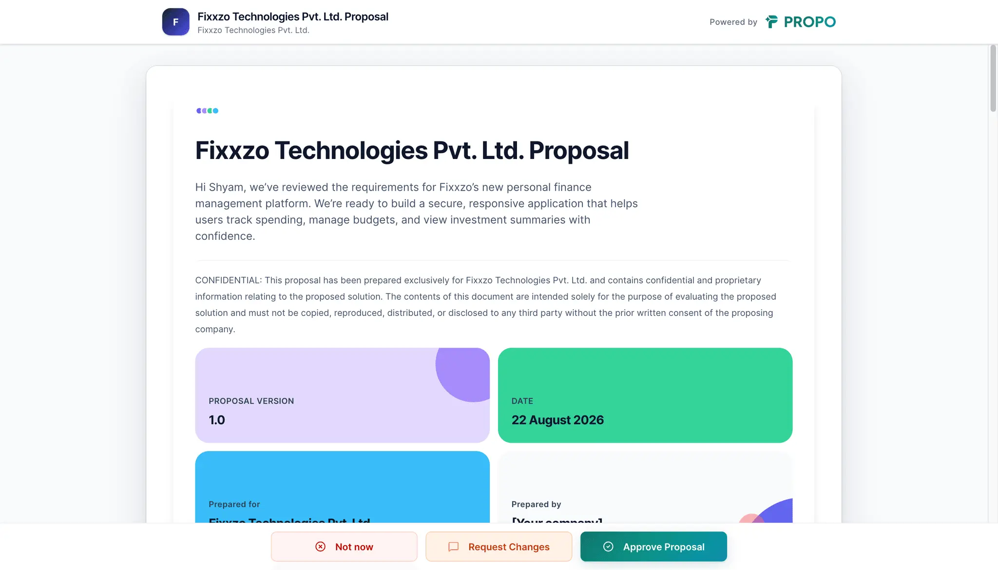 Screenshot 5 of Propo