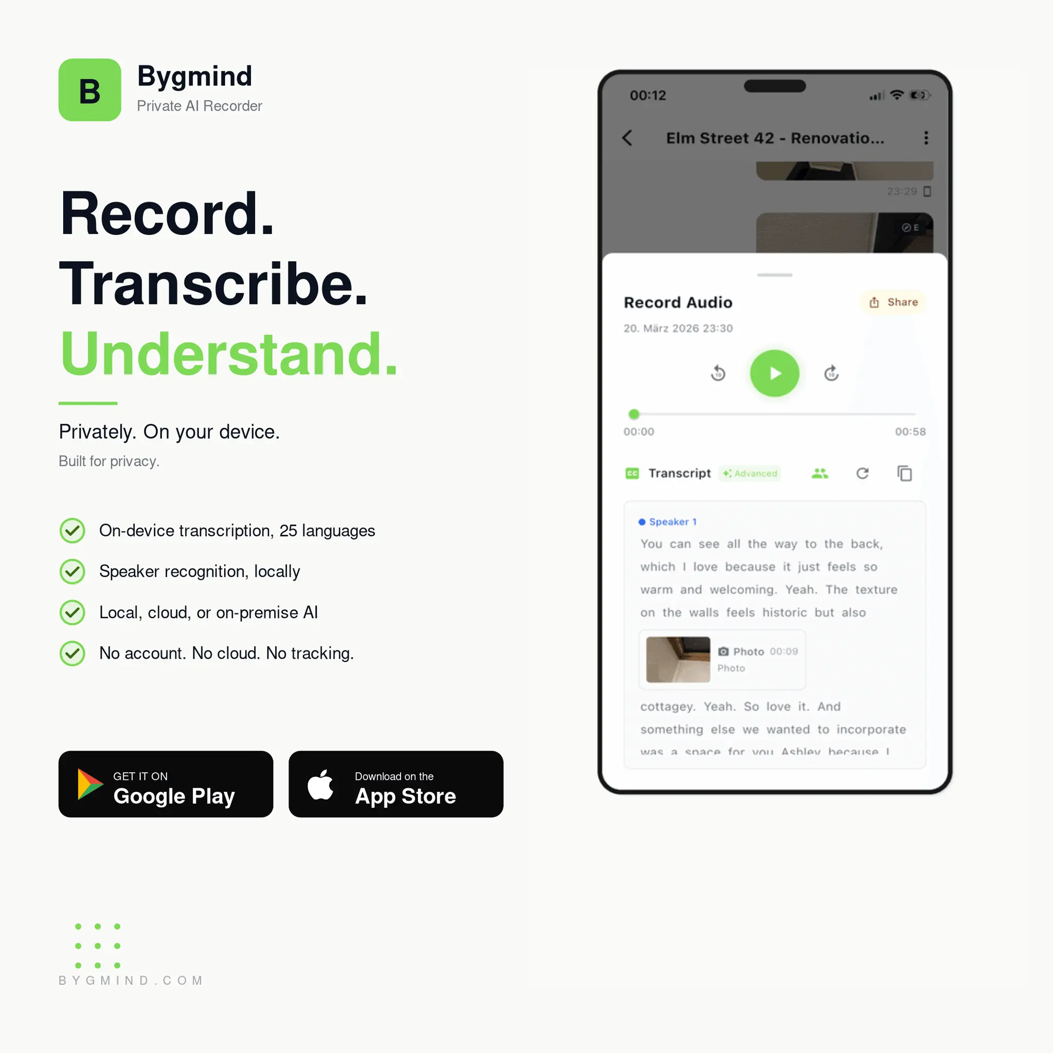 Screenshot 1 of Bygmind