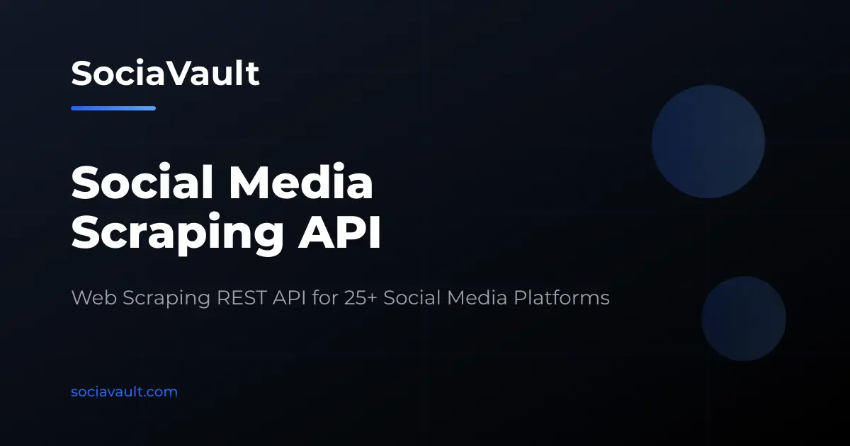 Screenshot 1 of SociaVault