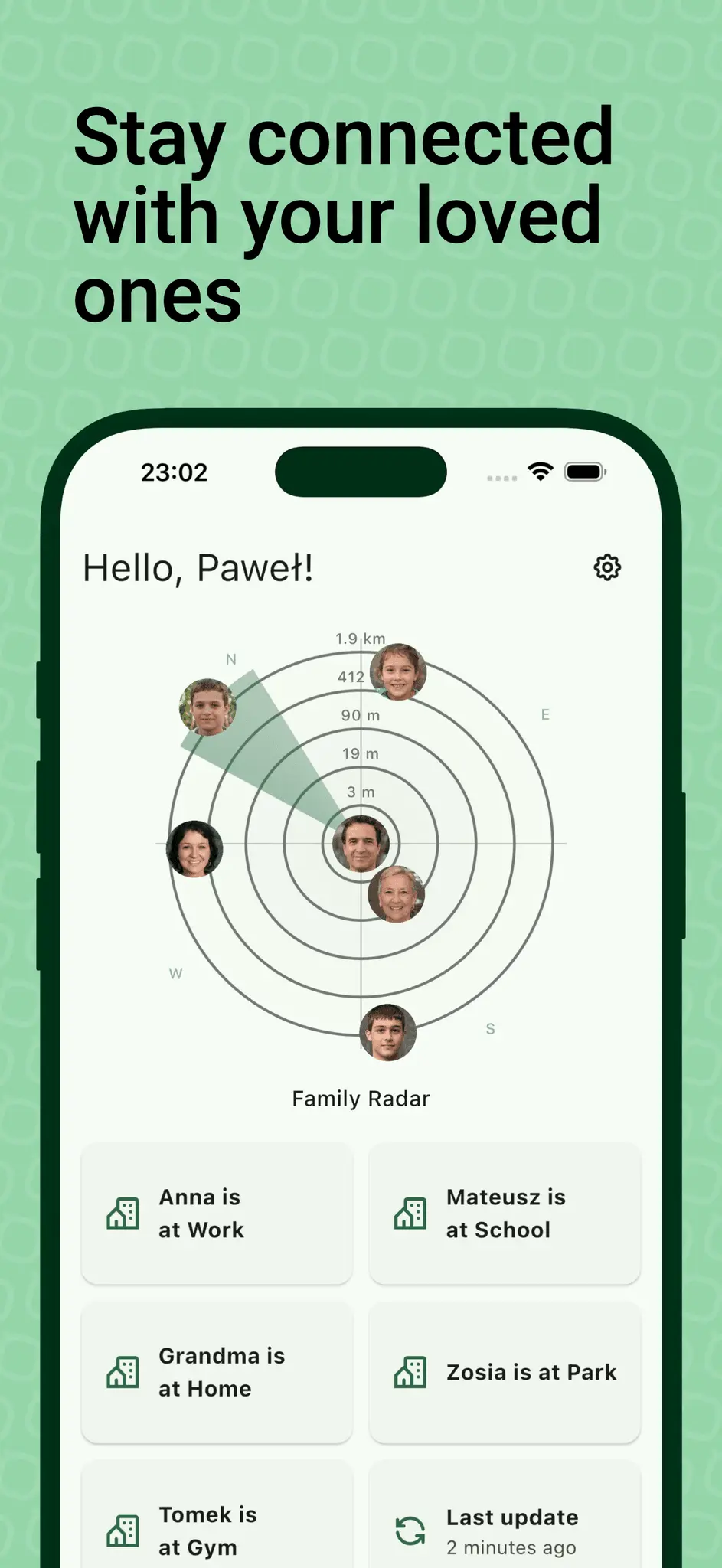 Screenshot 1 of Family Radar