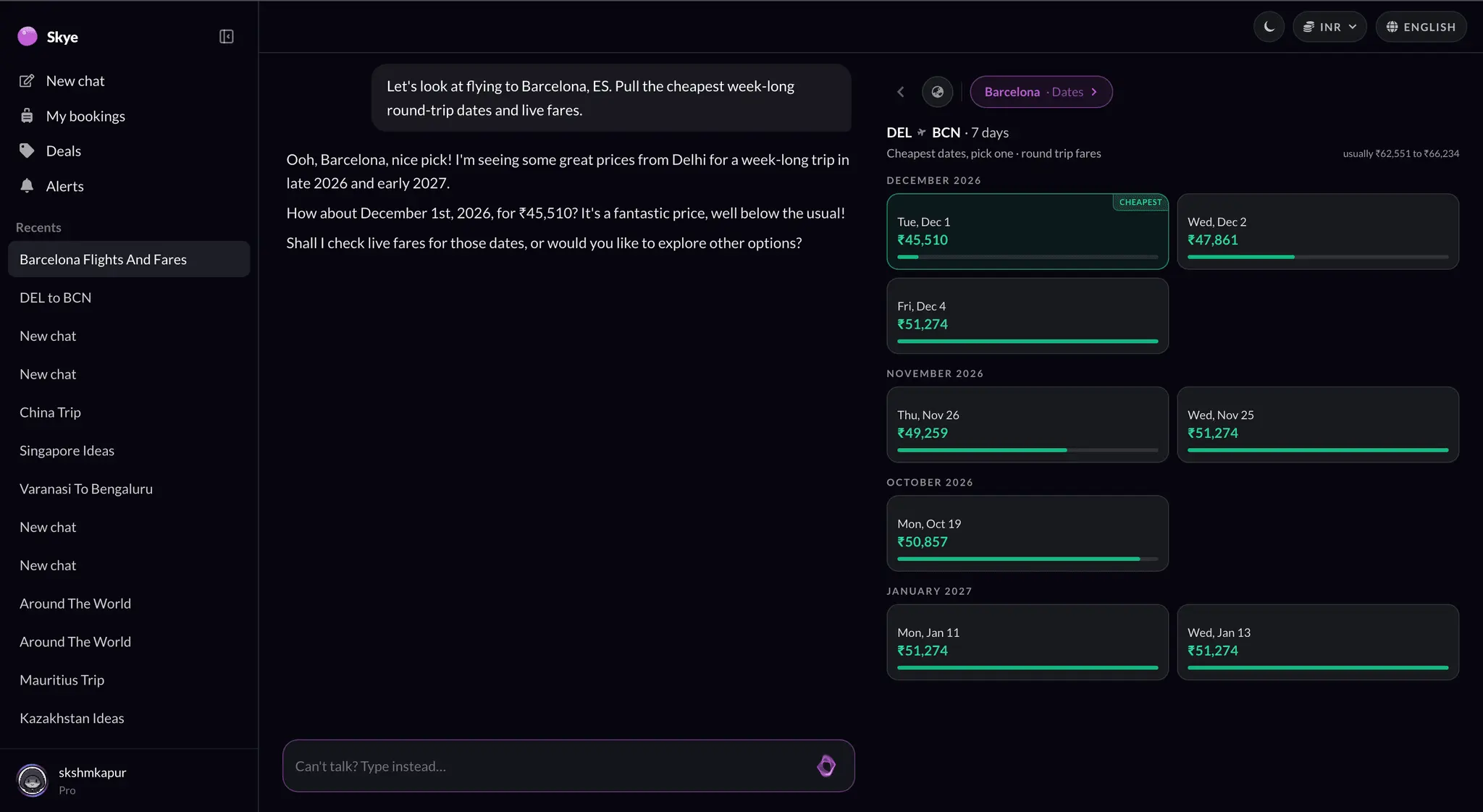 Screenshot 1 of Skye