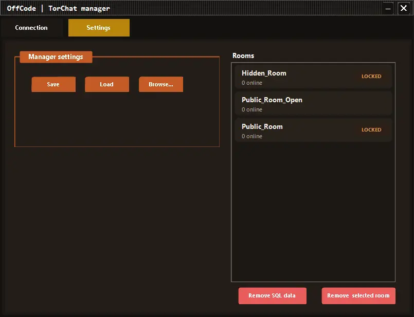 Screenshot 7 of OffCode Tor encrypted chat