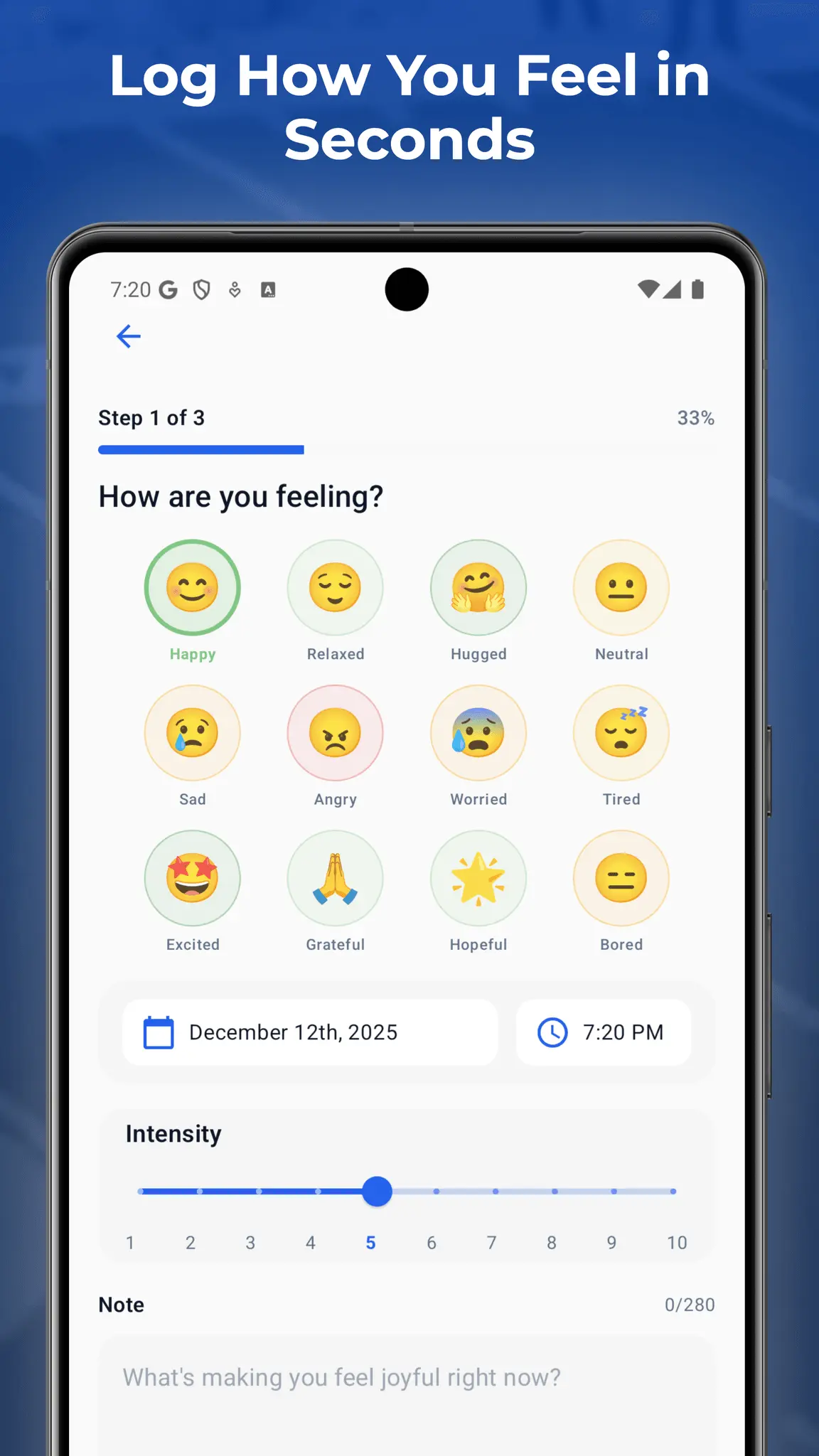 Screenshot 3 of MoodJot