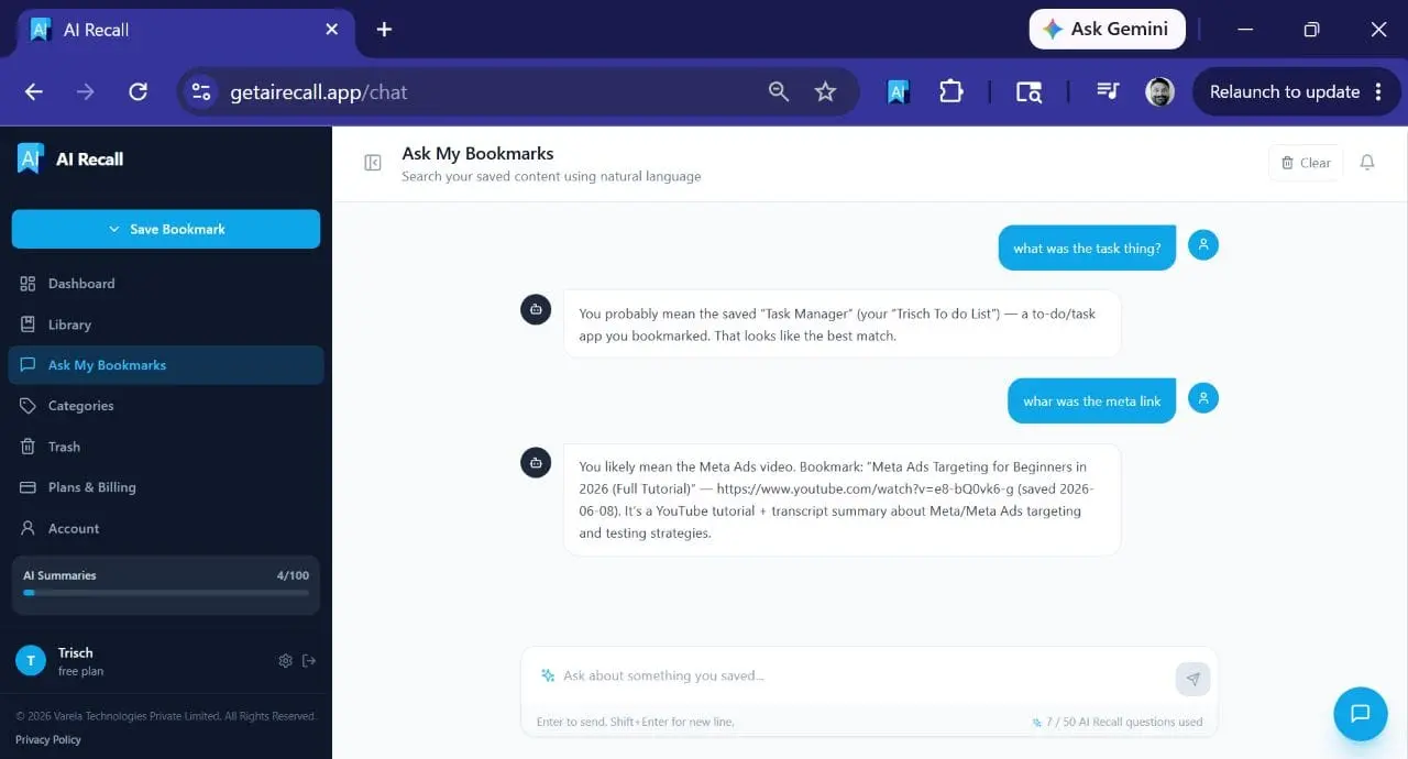 Screenshot 3 of AI Recall