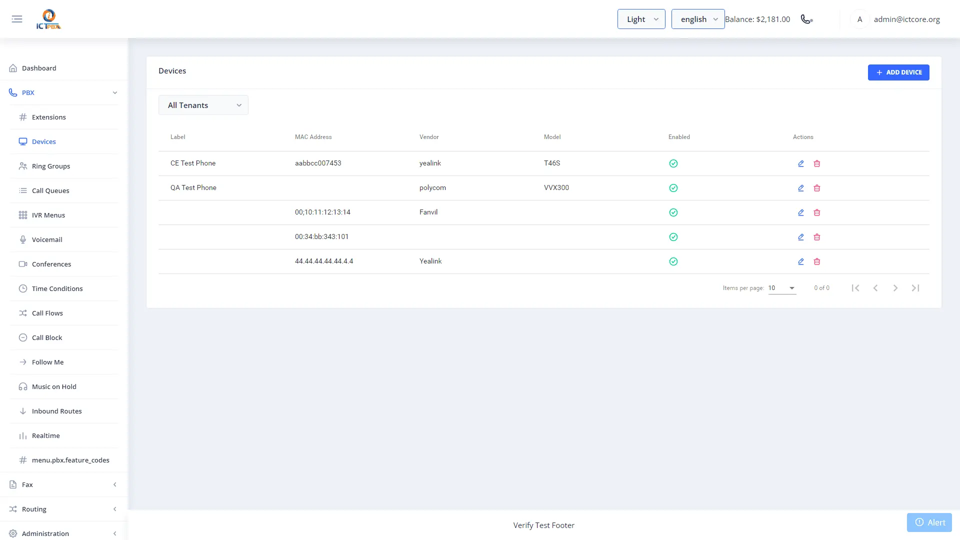 Screenshot 6 of ICTPBX