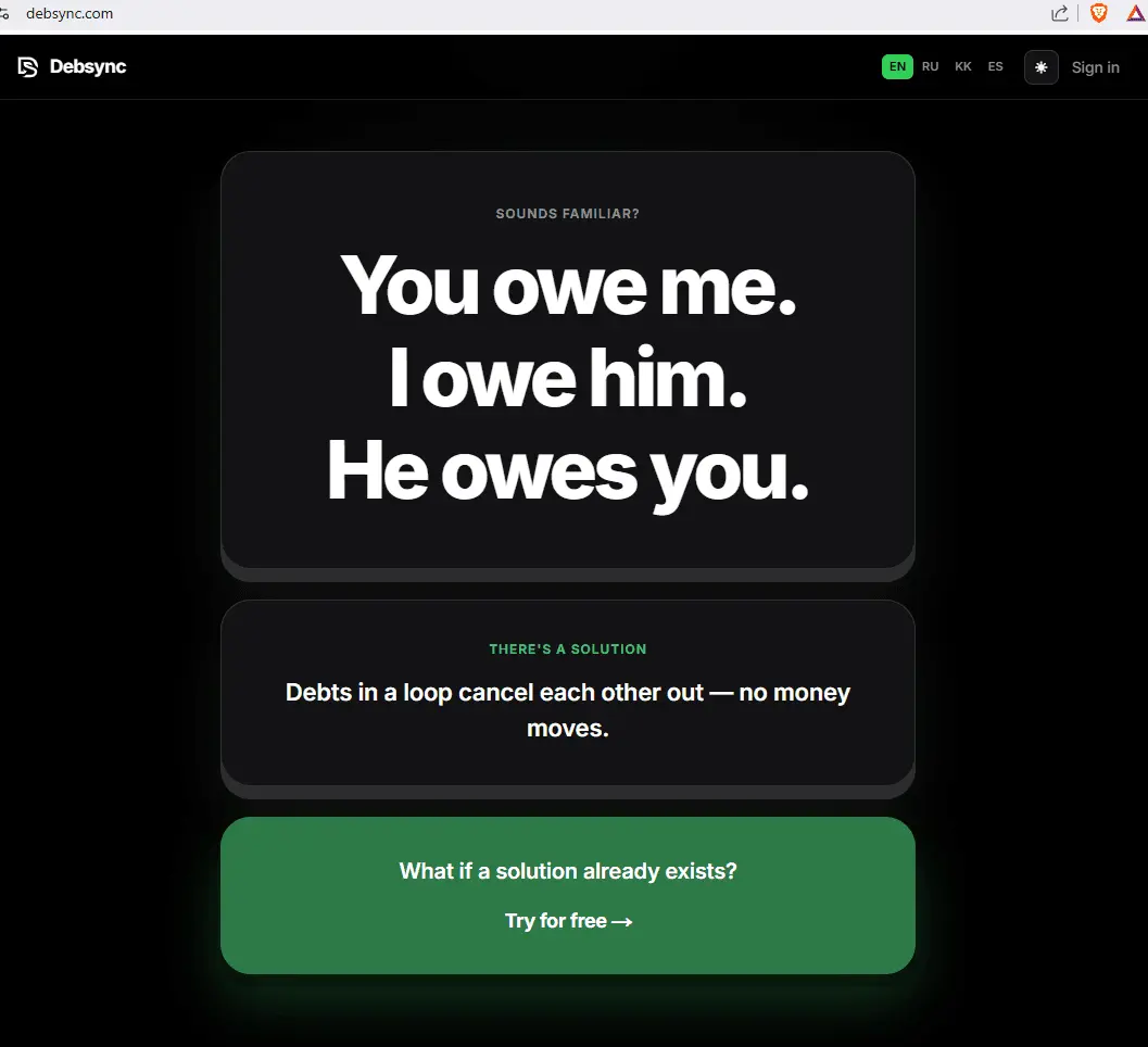 Screenshot 1 of Debsync