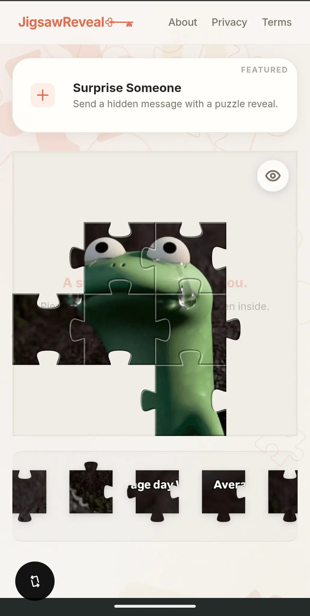 Screenshot 3 of JigsawReveal