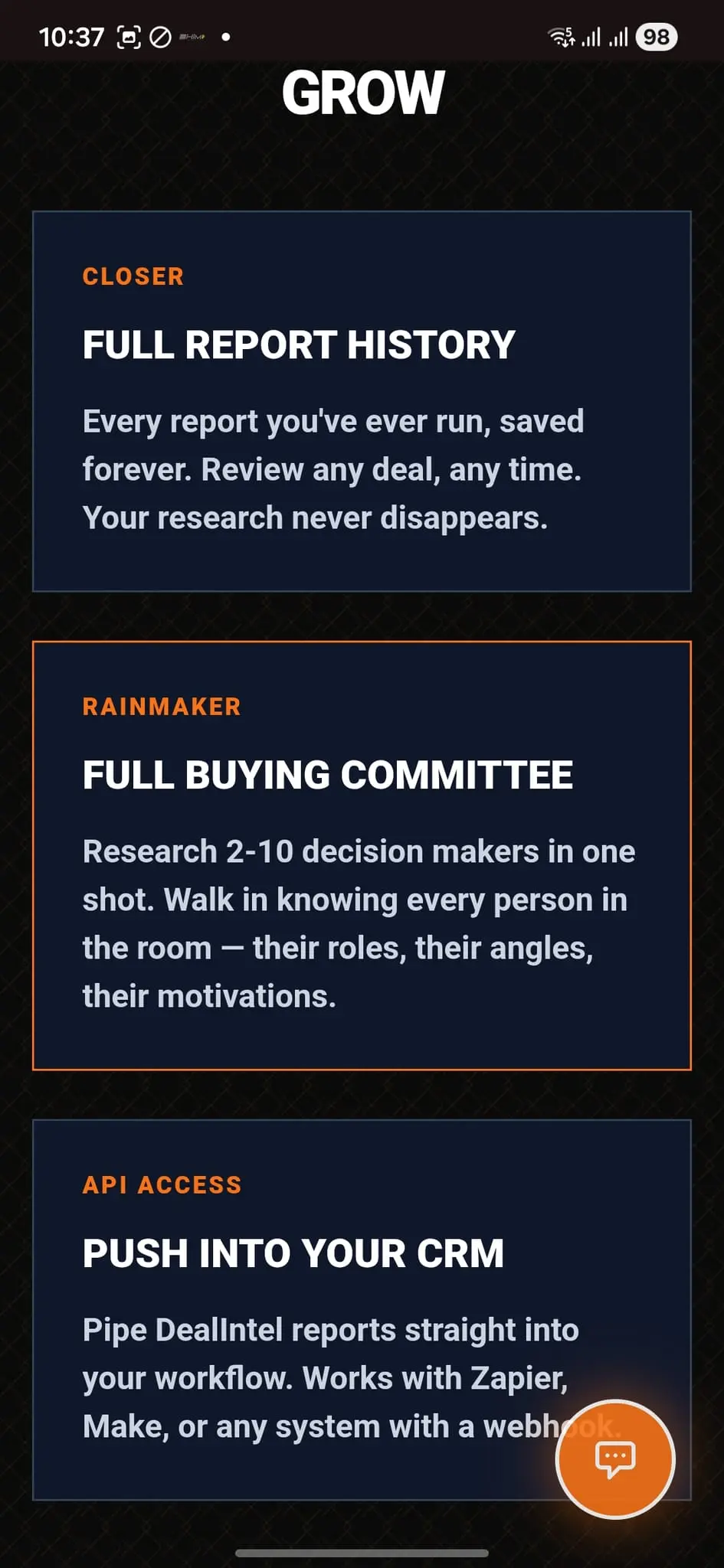 Screenshot 2 of DealIntel