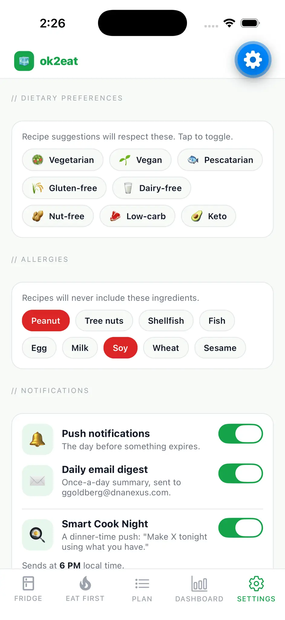 Screenshot 2 of ok2eat