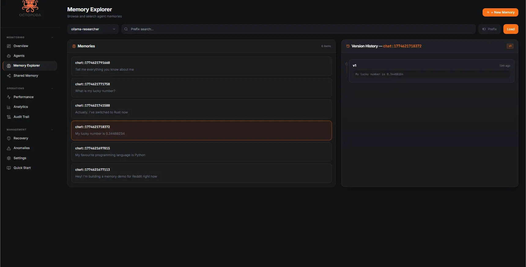Screenshot 1 of Octopoda