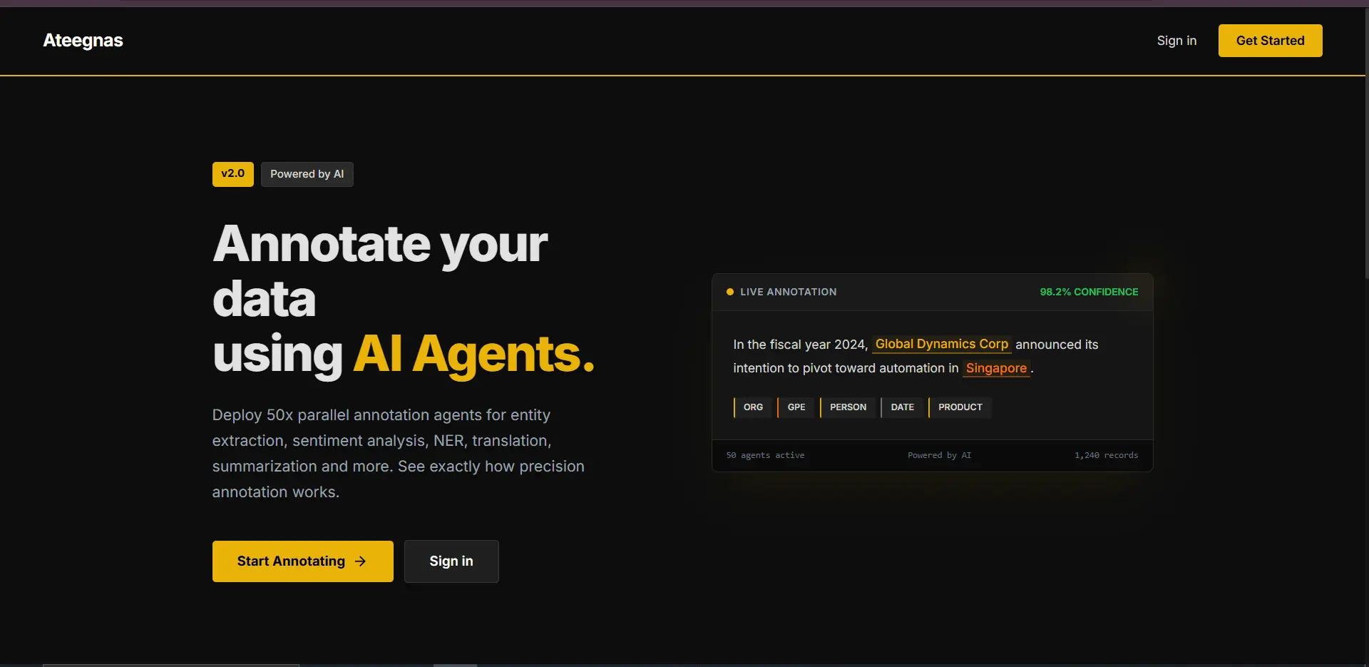 Screenshot 1 of Ateegnas