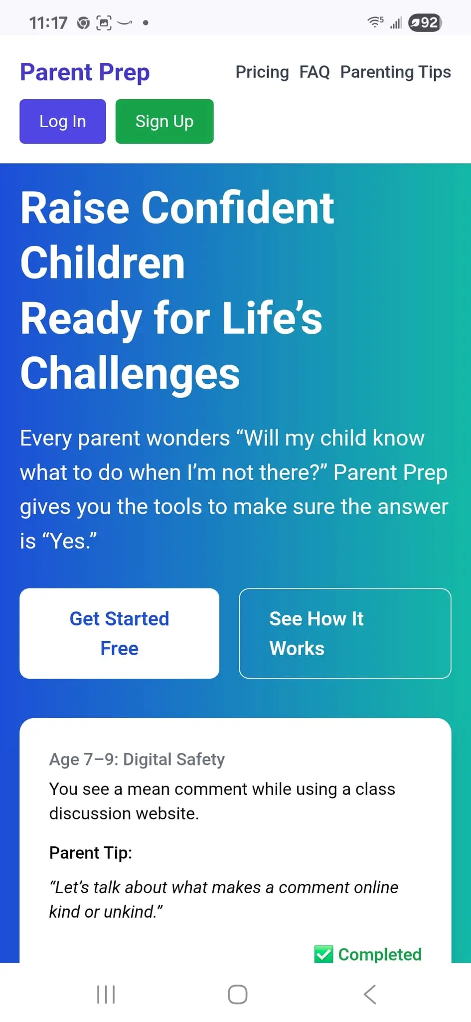 Screenshot 3 of Parent Prep