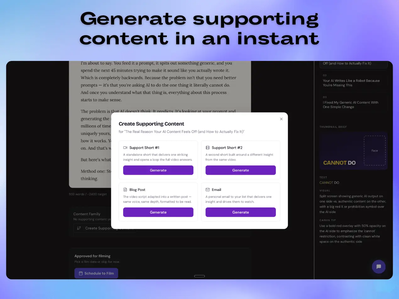 Screenshot 4 of CreatorSpark