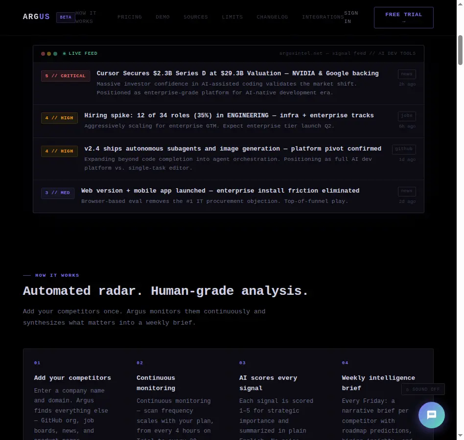 Screenshot 4 of Argus Intel