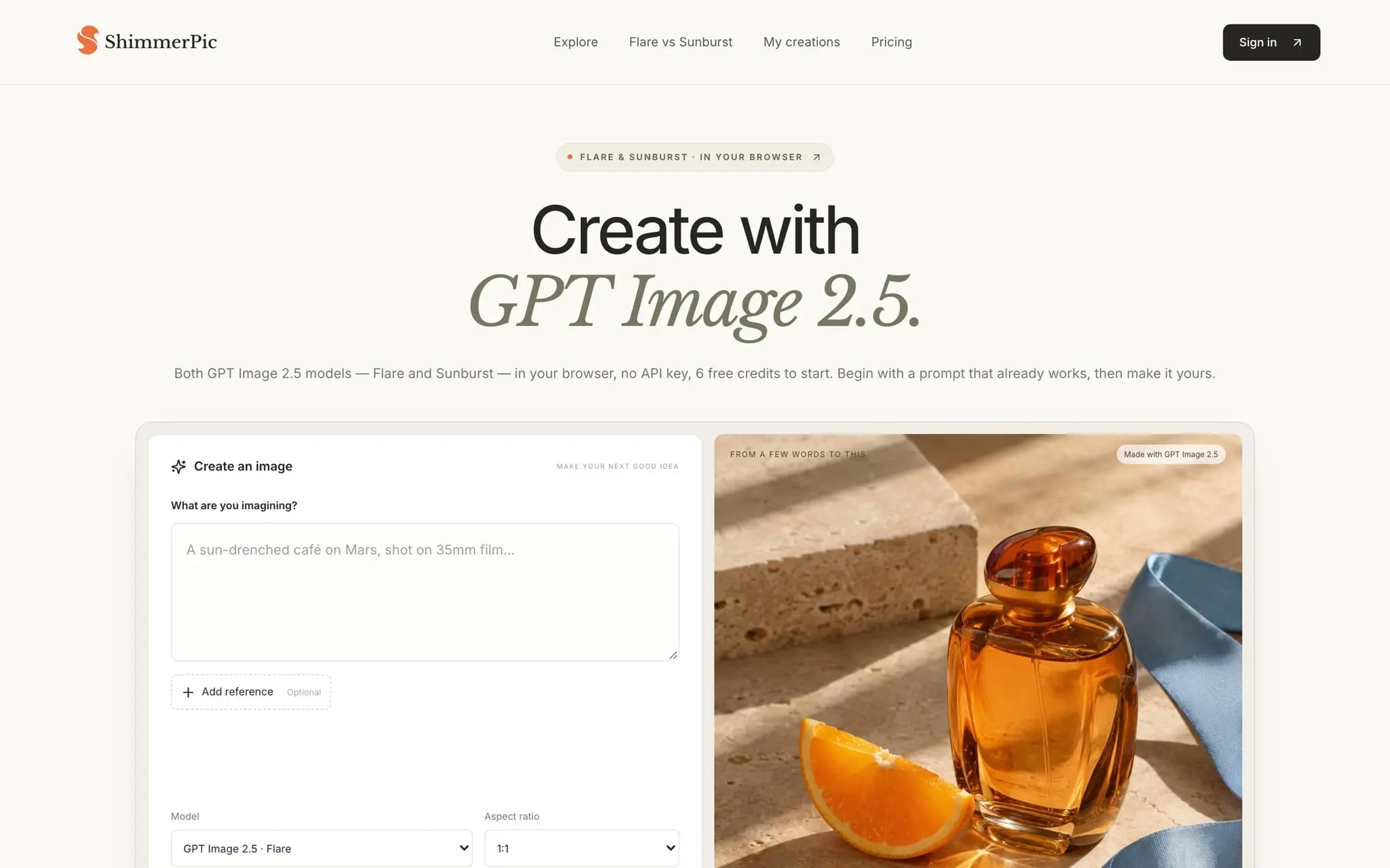 Screenshot 1 of ShimmerPic