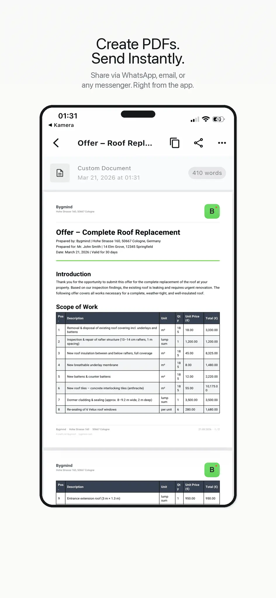 Screenshot 2 of Bygmind
