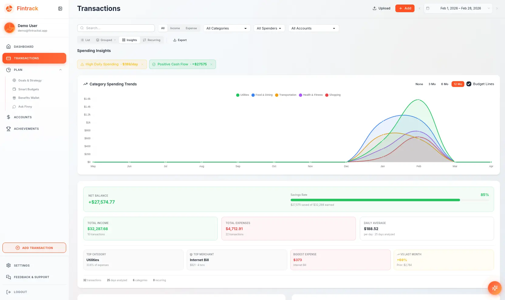 Screenshot 6 of Fintrack