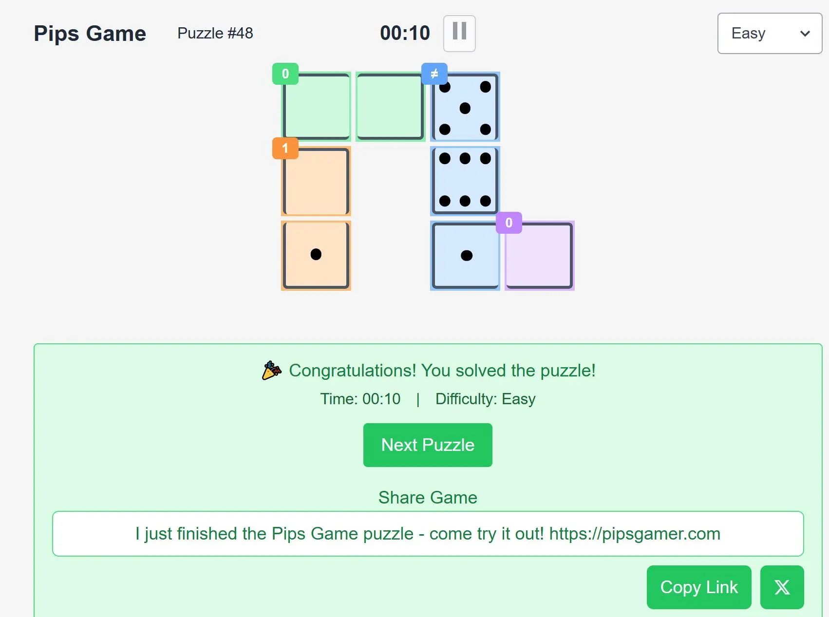 Screenshot 2 of Pips Gamer