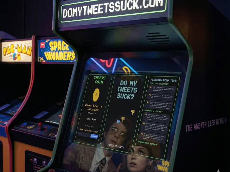 Screenshot 1 of Do My Tweets Suck?