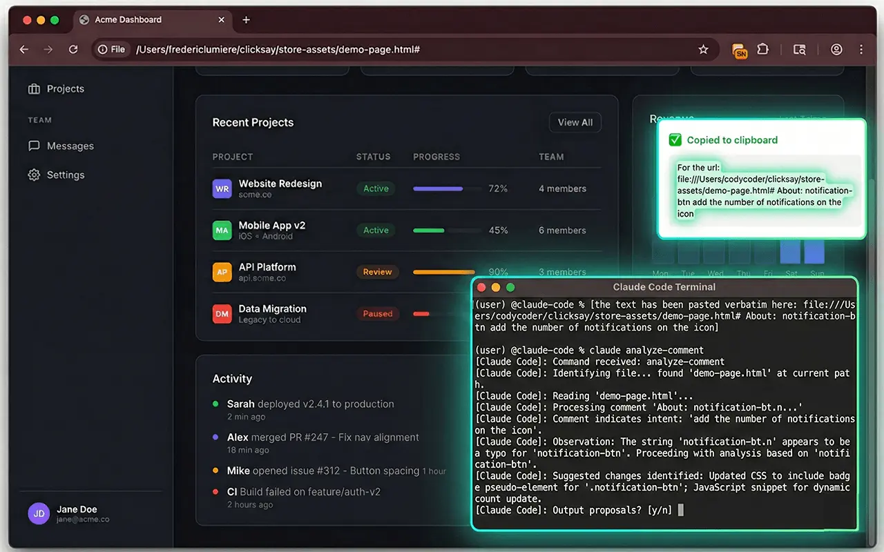 Screenshot 3 of ClickSay