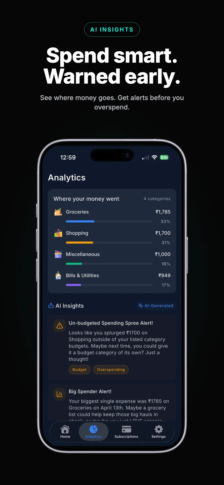 Screenshot 3 of MoneyMinder