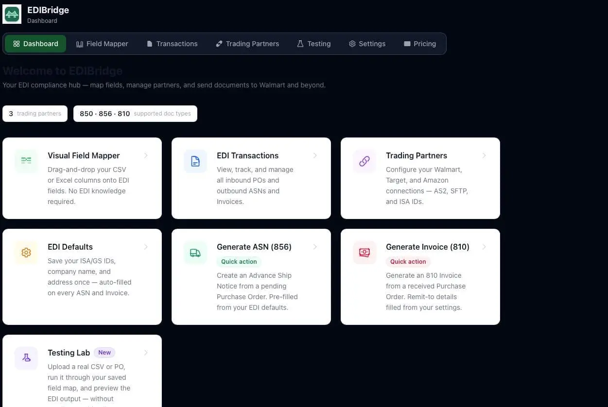 Screenshot 1 of EDIBridge