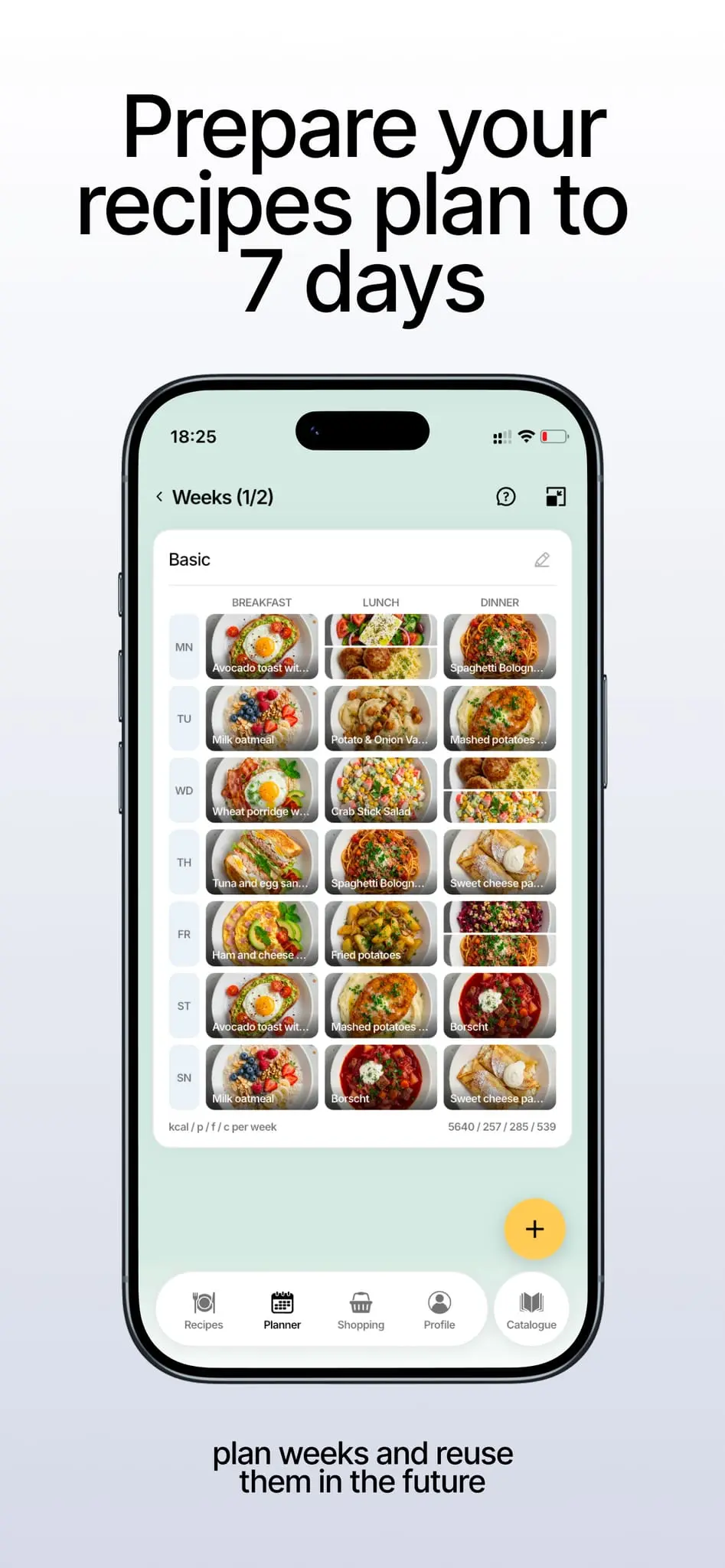 Screenshot 3 of FoodsPlans