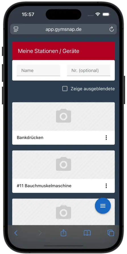 Screenshot 5 of GYMSNAP - No-Install Workout Tracker