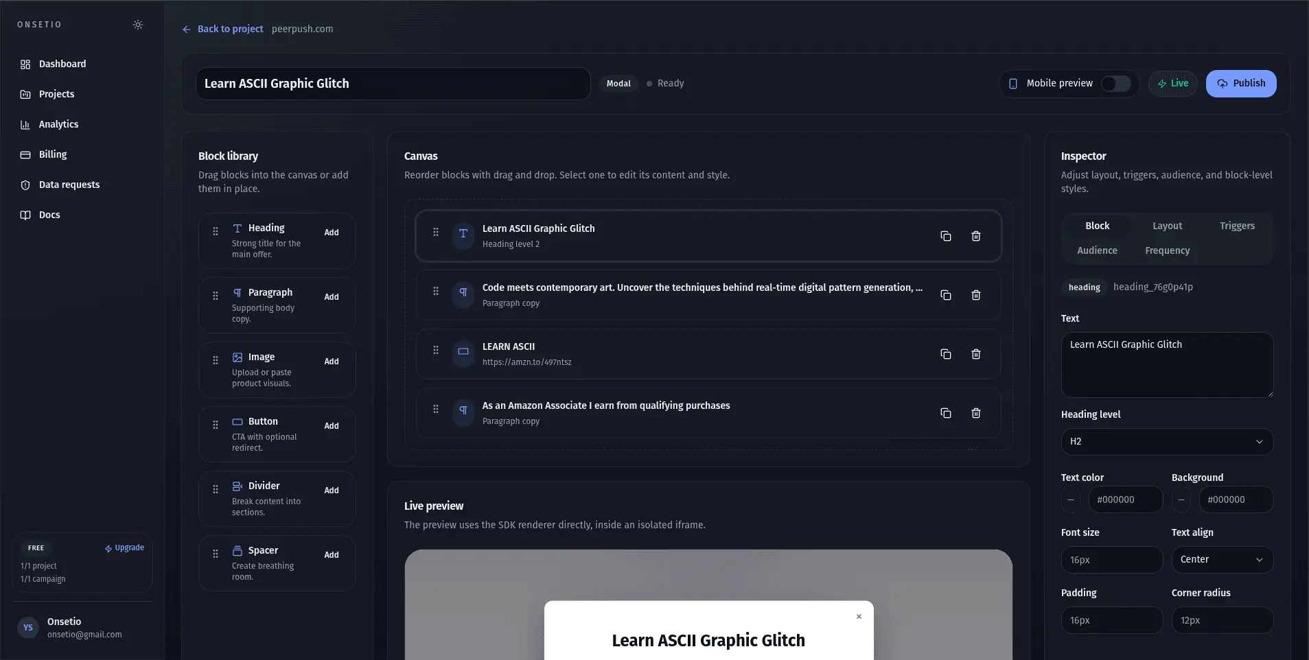 Screenshot 3 of Onsetio