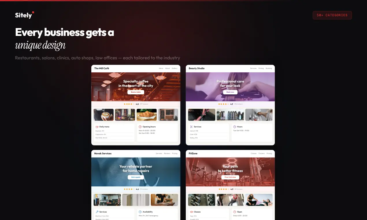 Screenshot 4 of Sitely
