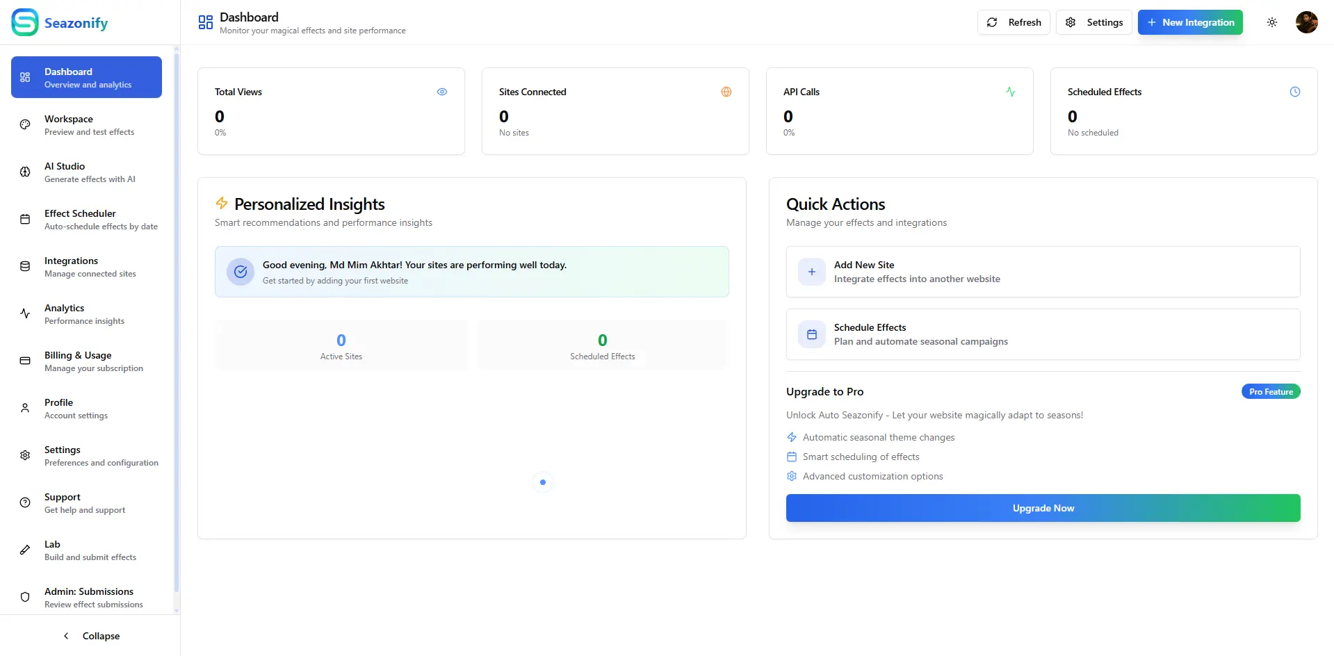 Screenshot 2 of Seazonify