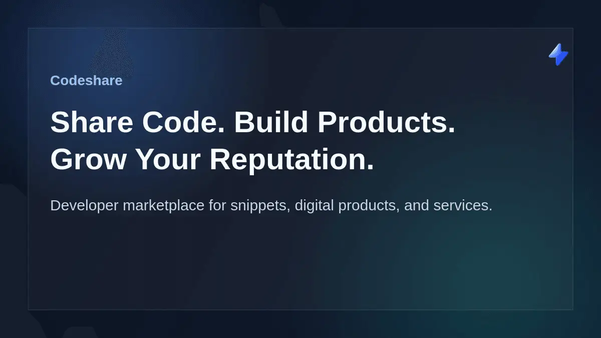 Screenshot 1 of Codeshare