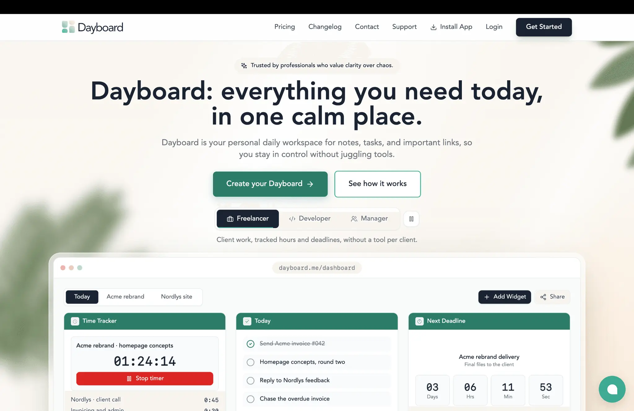 Screenshot 2 of Dayboard
