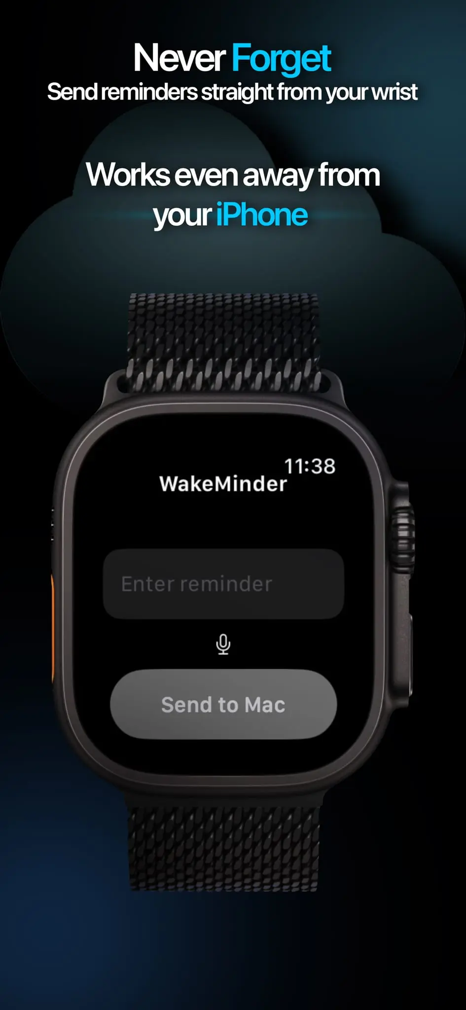 Screenshot 1 of WakeMinder