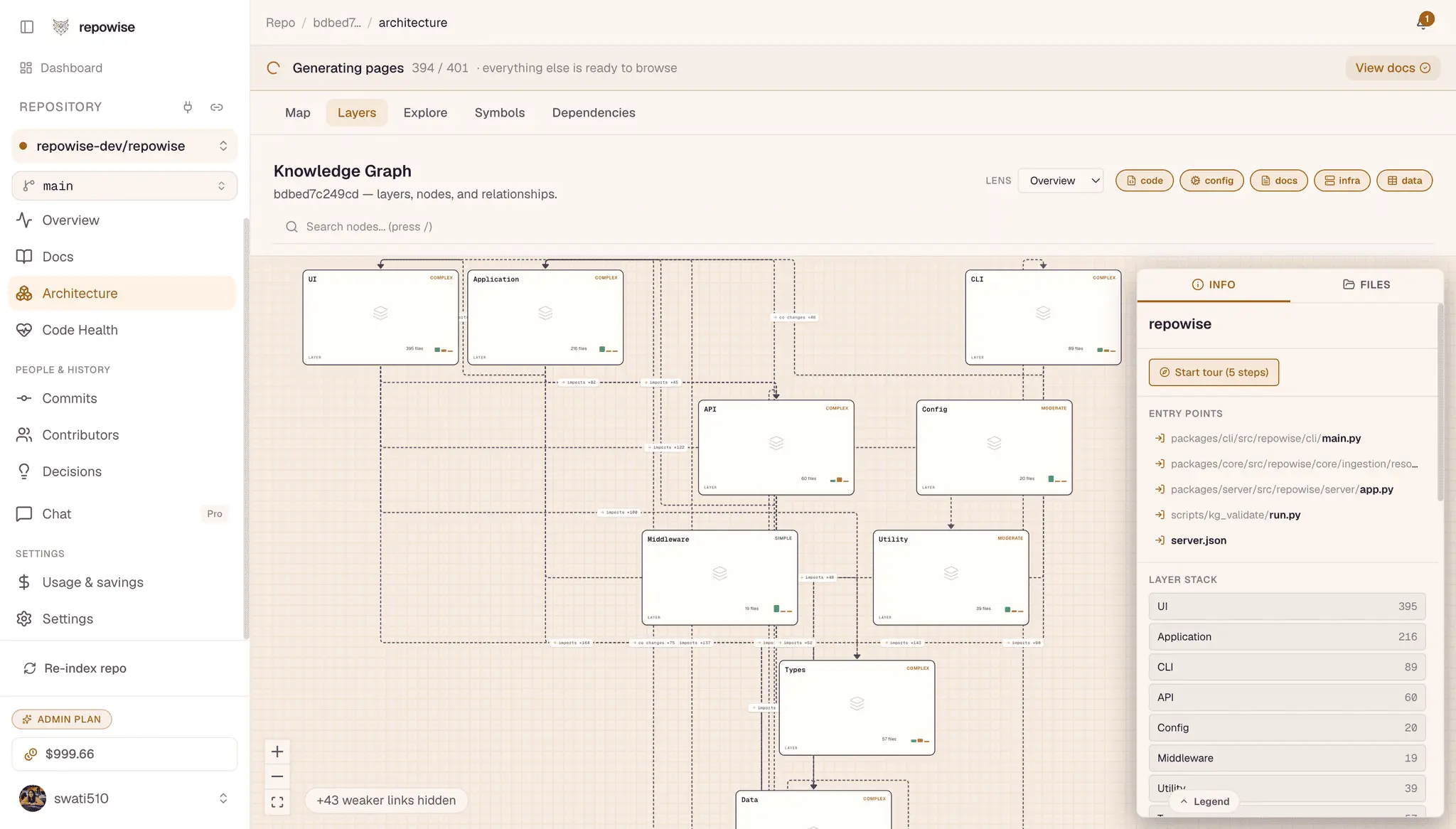 Screenshot 5 of Repowise