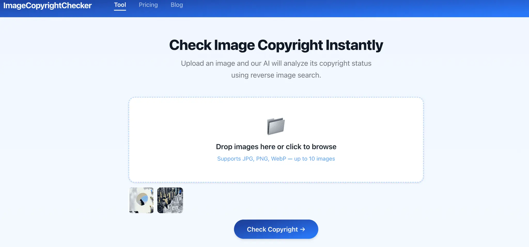 Screenshot 2 of ImageCopyrightChecker