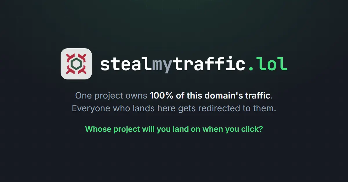 Screenshot 1 of stealmytraffic.lol