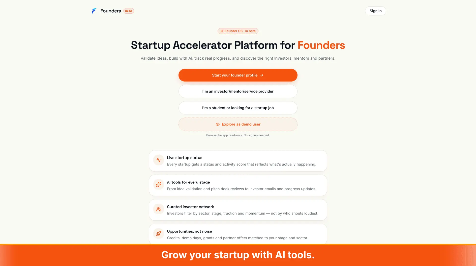 Screenshot 2 of Foundera