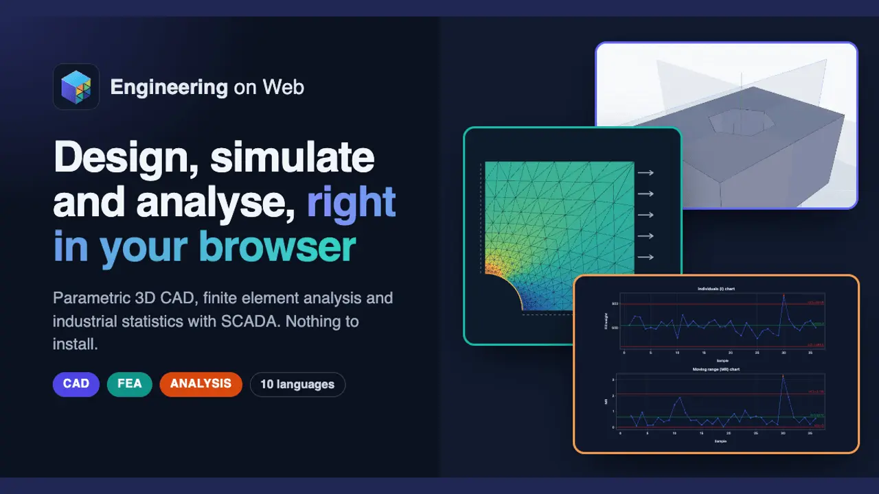 Screenshot 2 of Engineering on Web