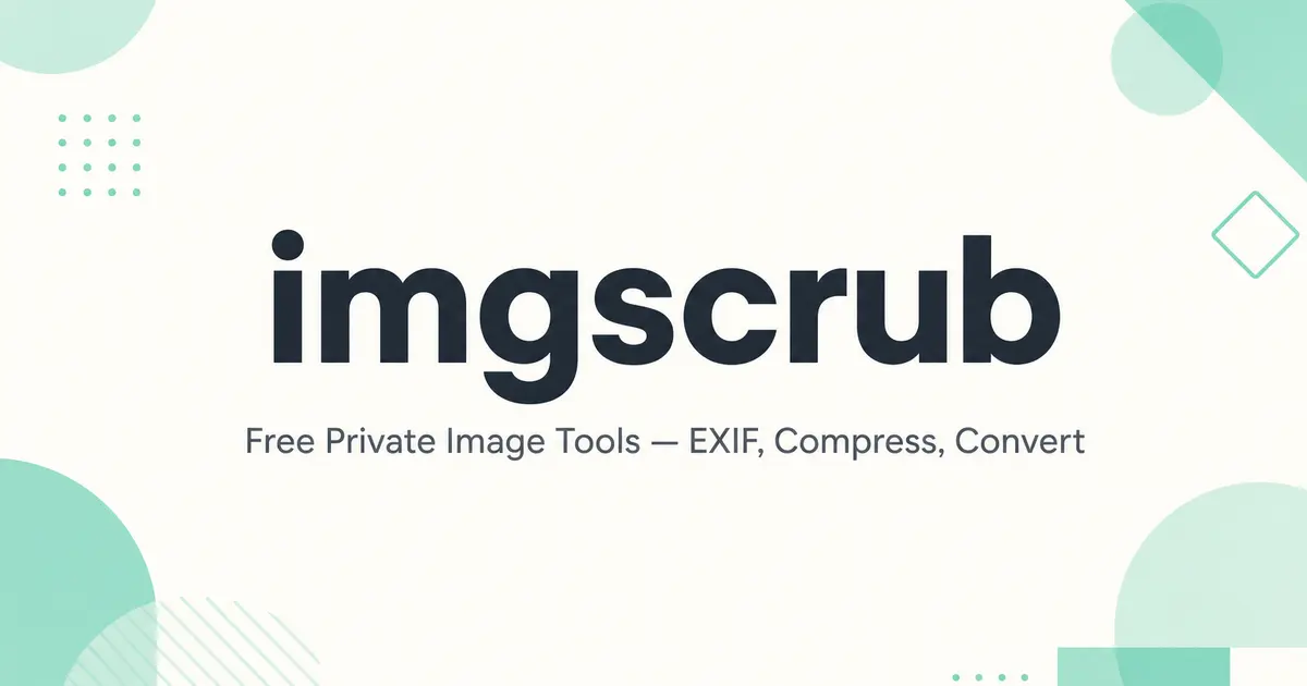 Screenshot 1 of imgscrub