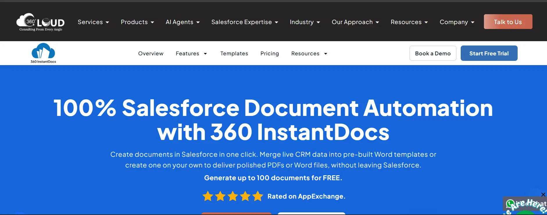 Screenshot 1 of 360 InstantDocs