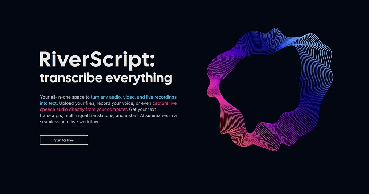 Screenshot 1 of RiverScript