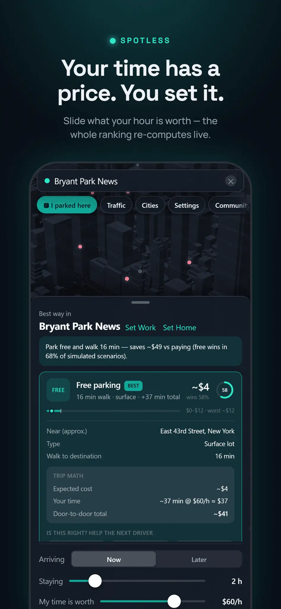 Screenshot 2 of Spotless Parking