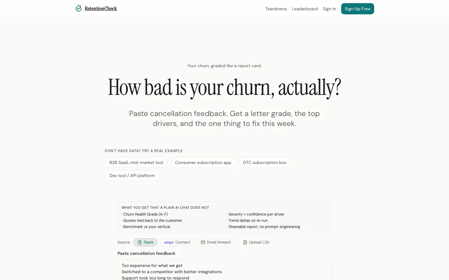 Screenshot 6 of RetentionCheck