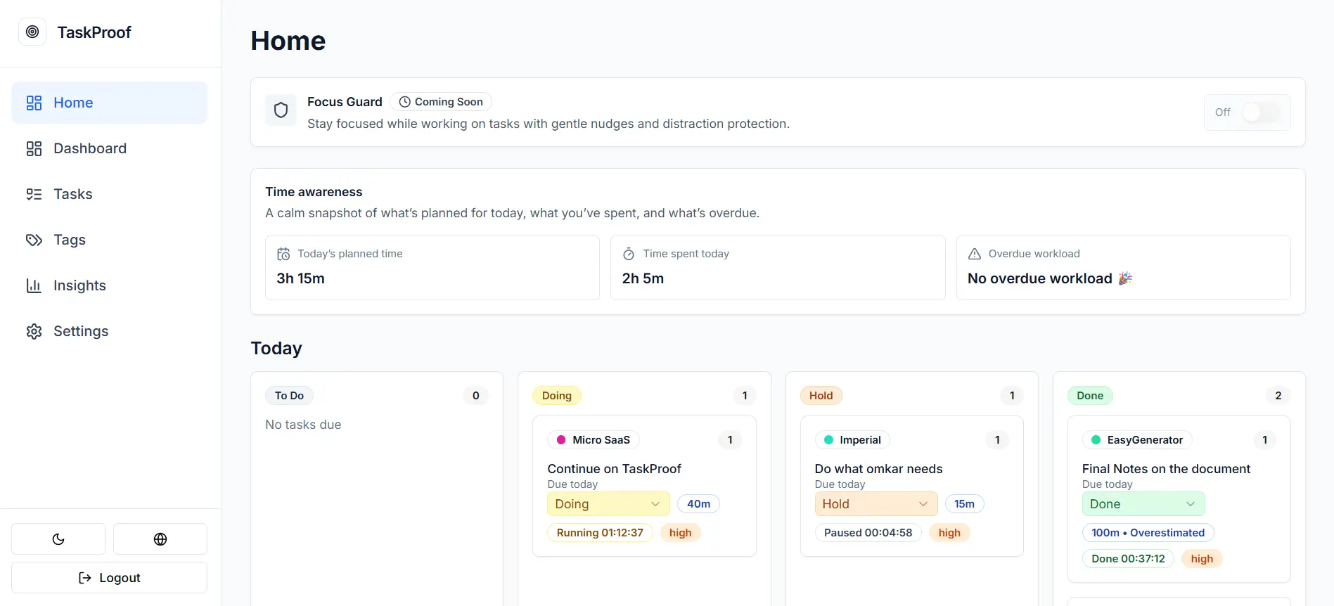 Screenshot 1 of Taskello