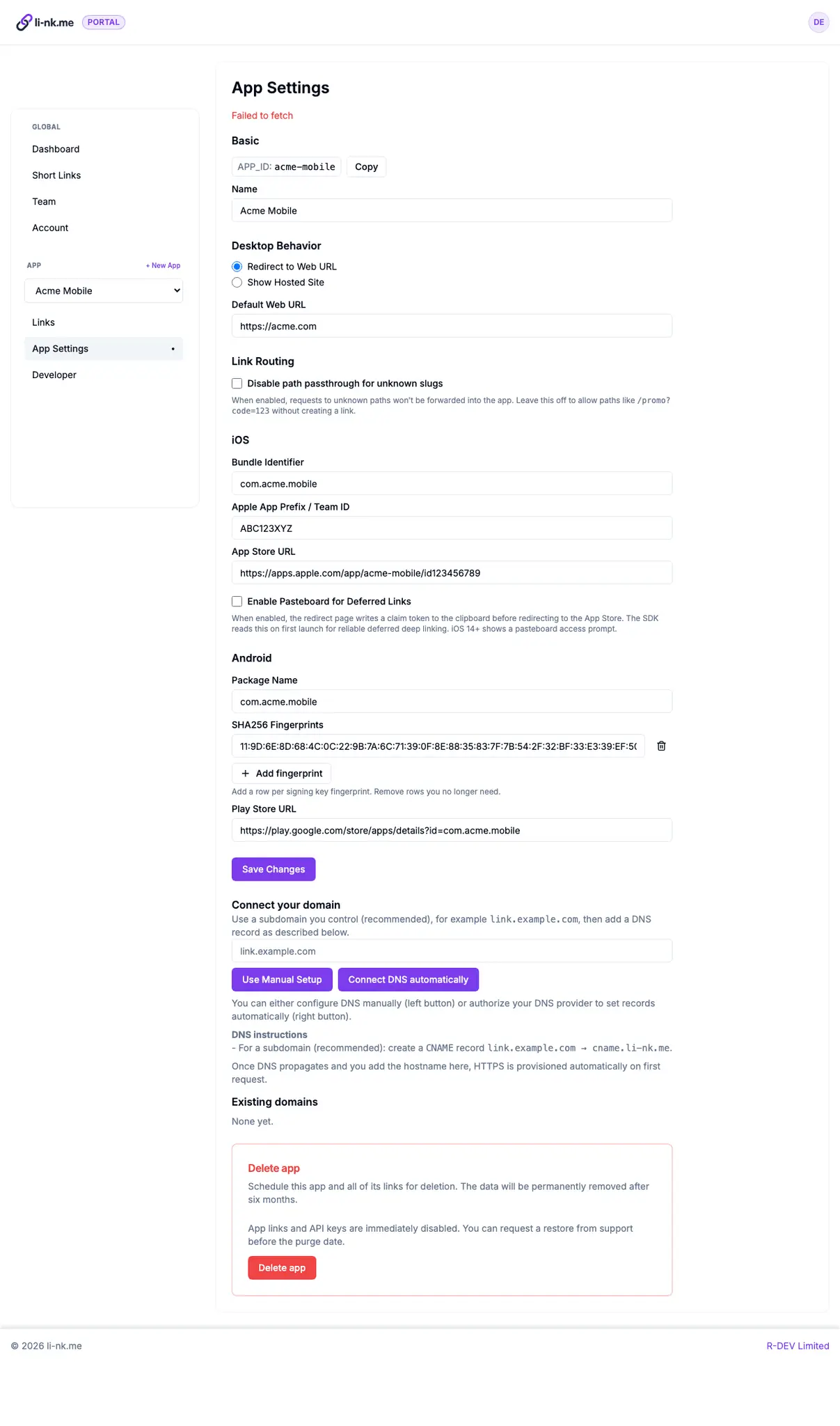 Screenshot 2 of li-nk.me