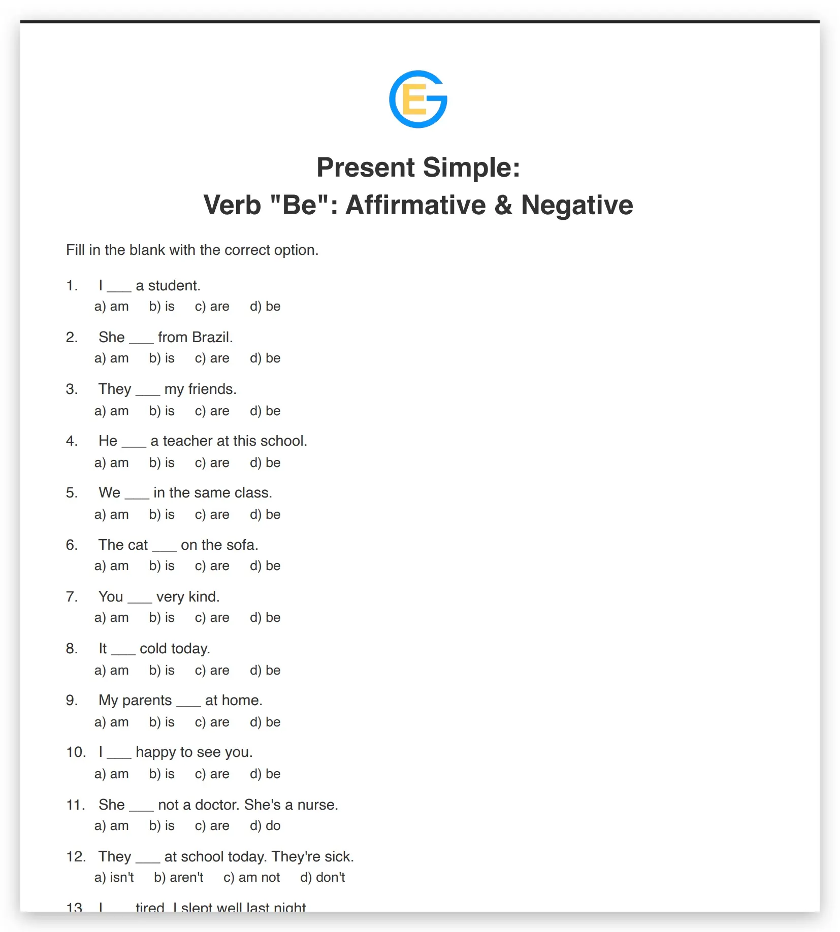 Screenshot 3 of English Grammar App