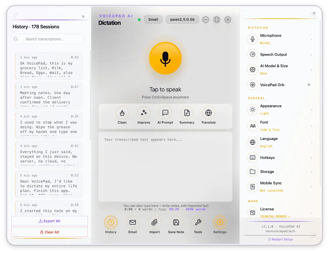 Screenshot 9 of VoicePad AI