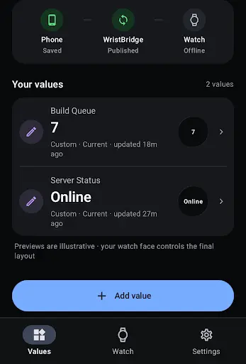 Screenshot 2 of WristBridge